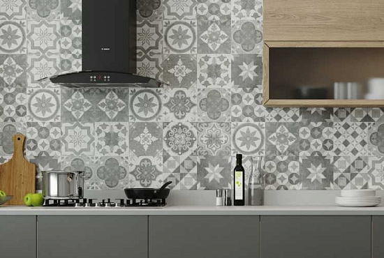 Кухонный фартук из плитки